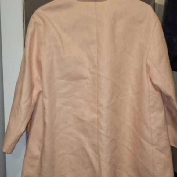 Lafayette 148 New York Lapal Linen Blazer Womens Size Small - Picture 5 of 5